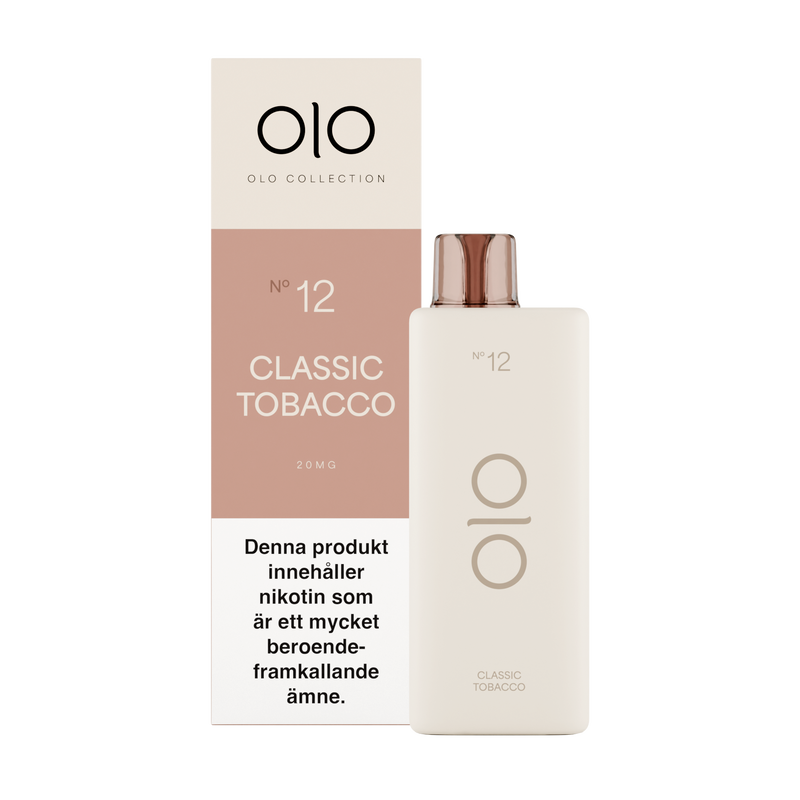OLO - 12 Classic Tobacco 20mg