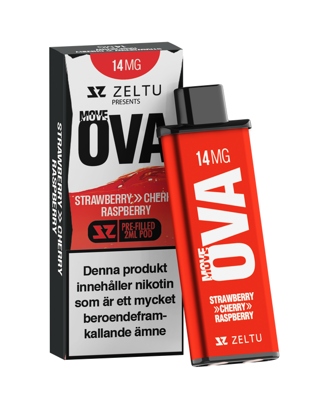 Zeltu Pod - Strawberry Cherry Raspberry