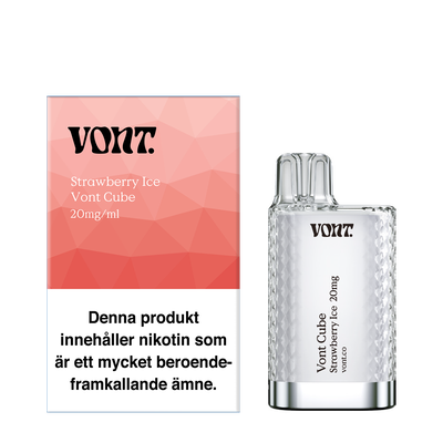 Vont Cube - Strawberry Ice 20mg
