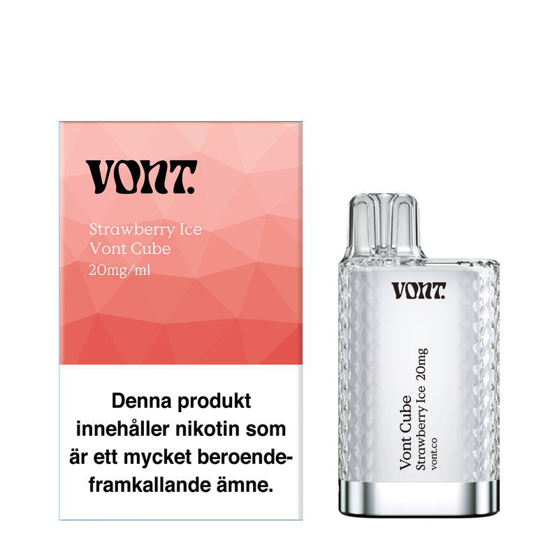 Vont Cube - Strawberry Ice 20mg