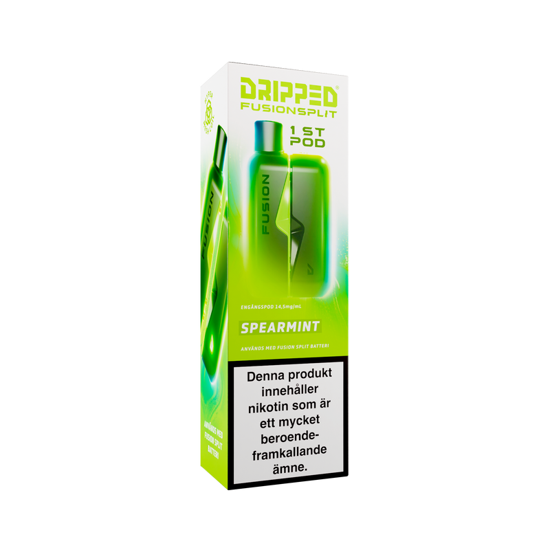 Dripped Fusion Split: Färdigfyllda Poddar