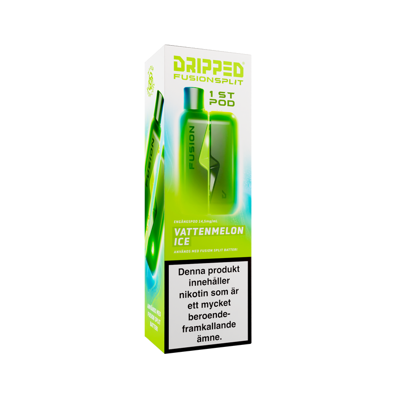 Dripped Fusion Split: Färdigfyllda Poddar