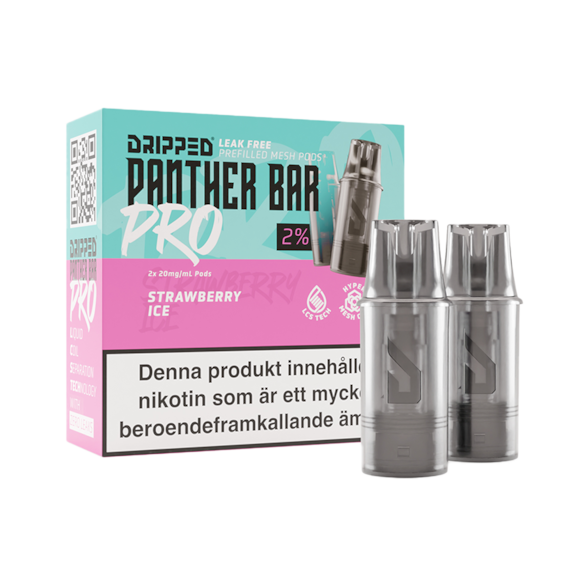 Panther Bar Pro - Färdigfyllda Pods 2-pack