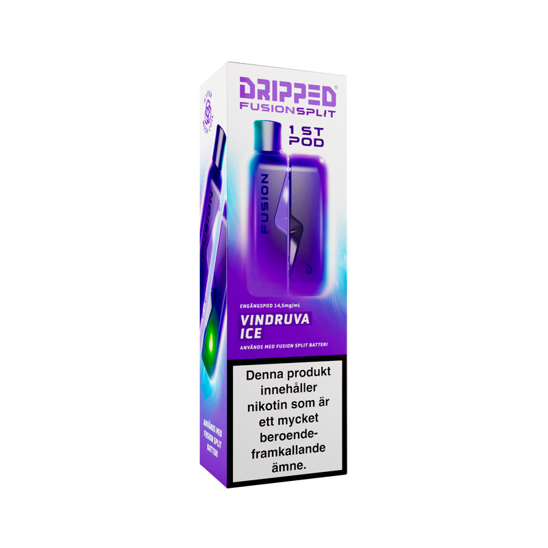 Dripped Fusion Split: Färdigfyllda Poddar