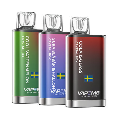 VapeM8 - Nikotinfri engångs vape 800 Bloss
