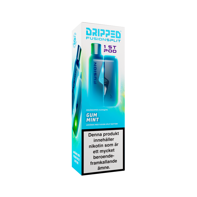 Dripped Fusion Split: Färdigfyllda Poddar