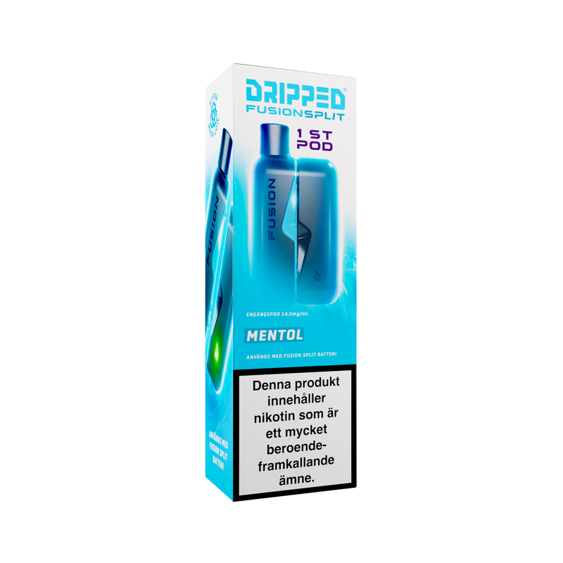 Dripped Fusion Split: Färdigfyllda Poddar