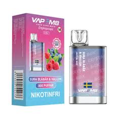 VapeM8: Engånspodd 0mg 800 Bloss