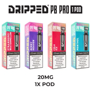 Dripped PB Pro - Färdigfyllda Pods 1-pack