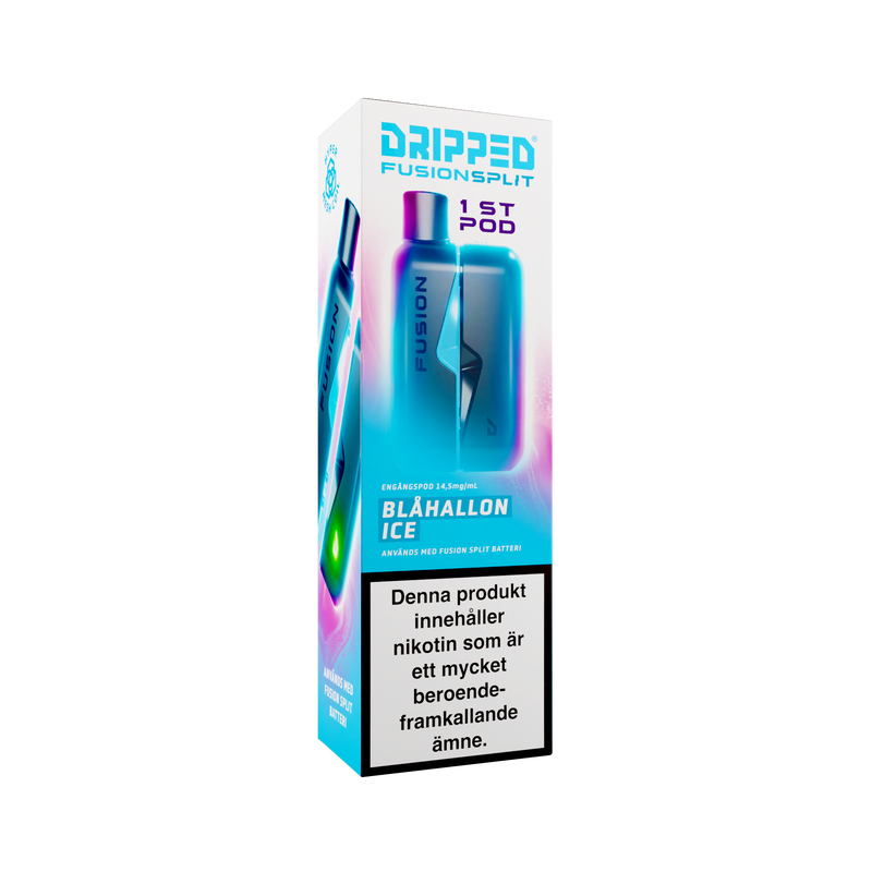 Dripped Fusion Split: Färdigfyllda Poddar