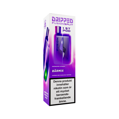 Dripped Fusion Split: Färdigfyllda Poddar