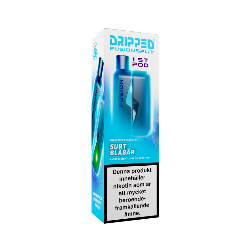 Dripped Fusion Split: Färdigfyllda Poddar