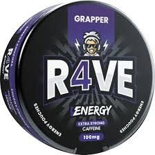 RAVE Grapper 100mg Caffine