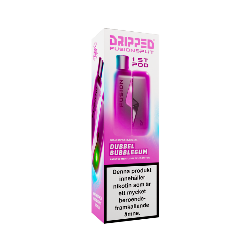 Dripped Fusion Split: Färdigfyllda Poddar