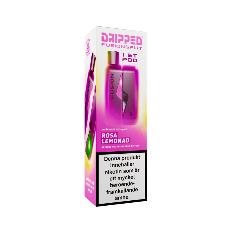 Dripped Fusion Split: Färdigfyllda Poddar