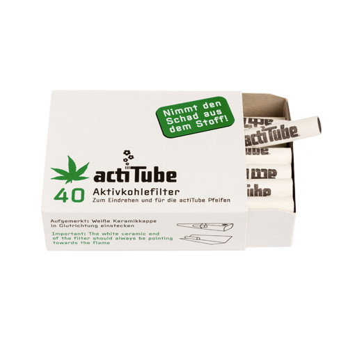 actiTube - Charcoal Filters 50p