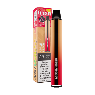 Dripped Panther Bar - Apple Peach 20mg