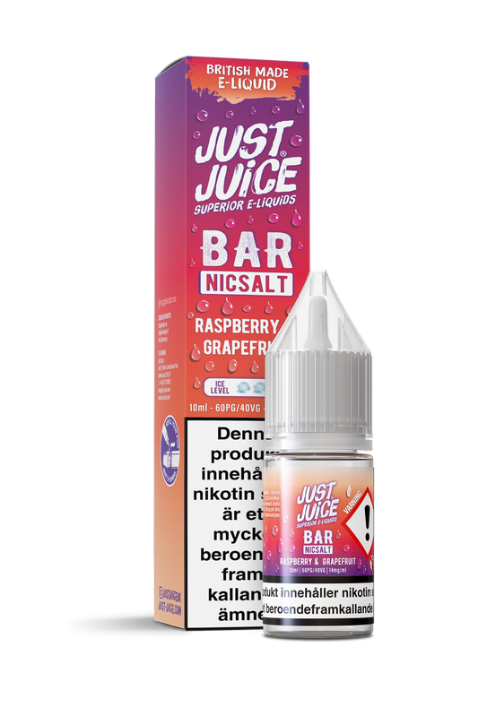 Just Juice - Raspberry & Grapefruit 14mg