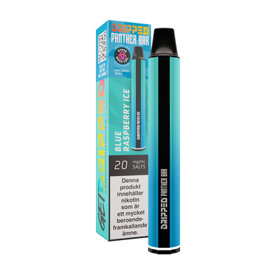 Dripped Panther Bar - Blue Raspberry Ice 20mg