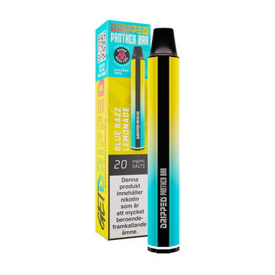Dripped Panther Bar - Blue Raspberry Lemonade 20mg