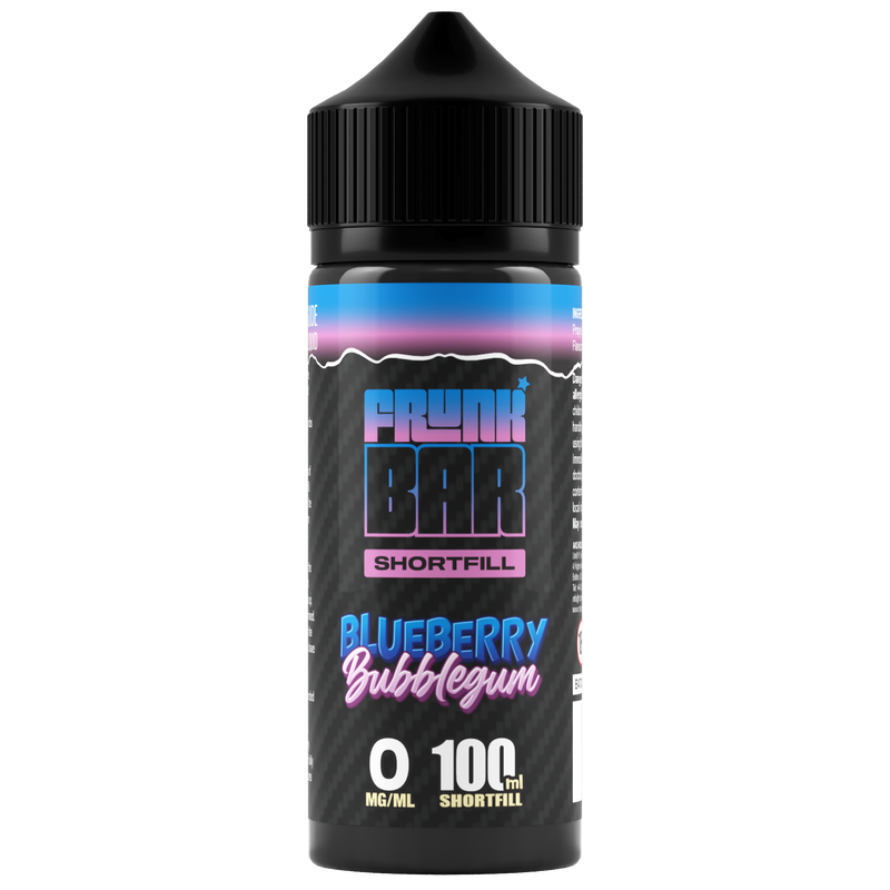 Frunk Bar Shortfill - Blueberry Bubblegum 100ml