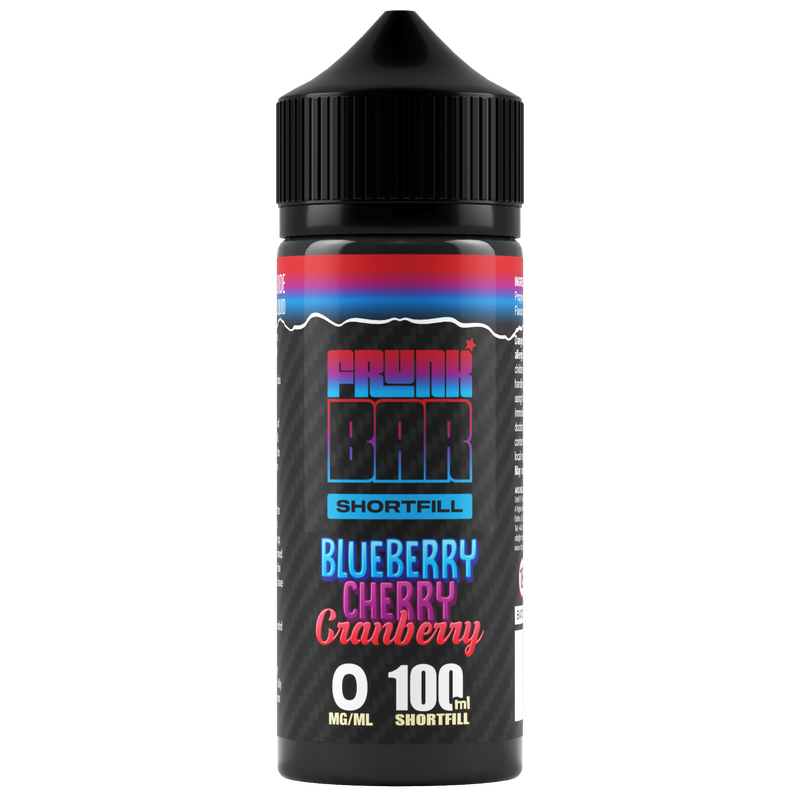 Frunk Bar Shortfill - Blueberry Cherry Cranberry 100ml