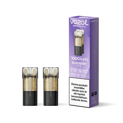 Vozol Switch Pro - Blueberry Ice 14mg