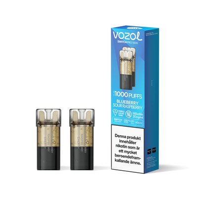Vozol Switch Pro - Blueberry Sour Raspberry 20mg