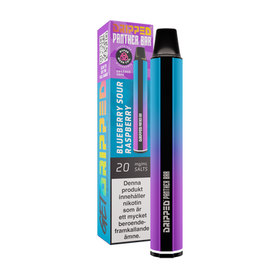 Dripped Panther Bar - Blueberry Sour Raspberry 20mg