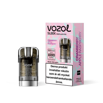 Vozol Sleek - Cranberry Apple Raspberry 14.5mg