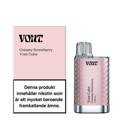 Vont Cube - Creamy Strawberry 20mg