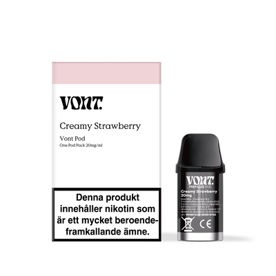 Vont Pod - Creamy Strawberry 20mg