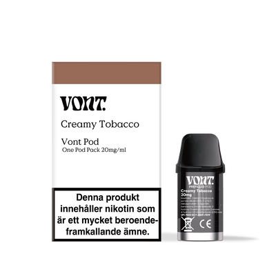 Vont Pod - Creamy Tobacco 20mg
