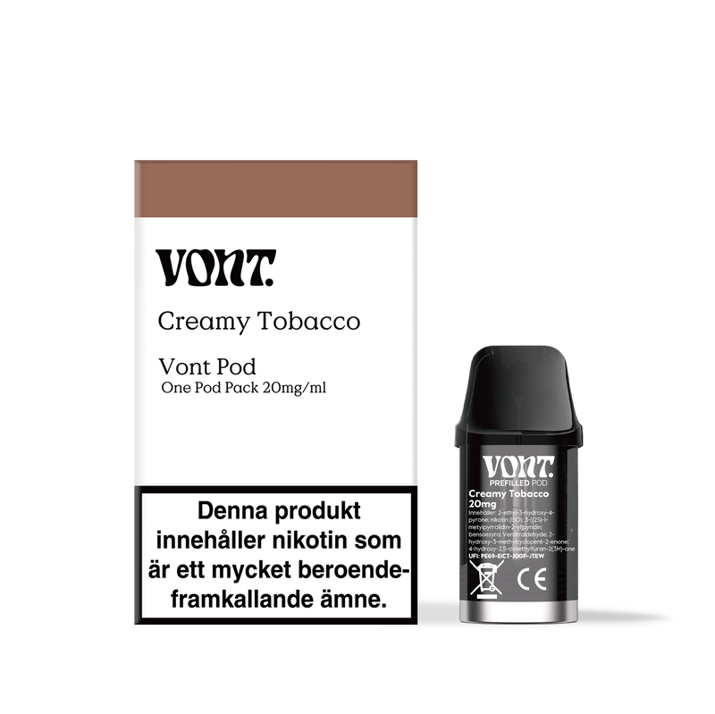 Vont Pod - Creamy Tobacco 20mg