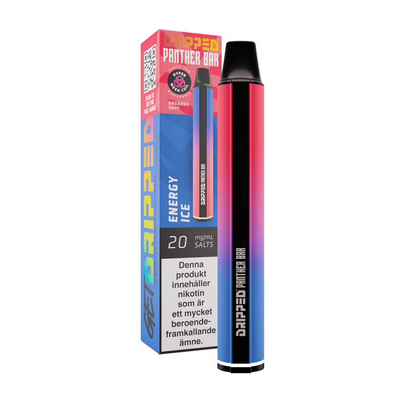 Dripped Panther Bar - Double Apple 20mg