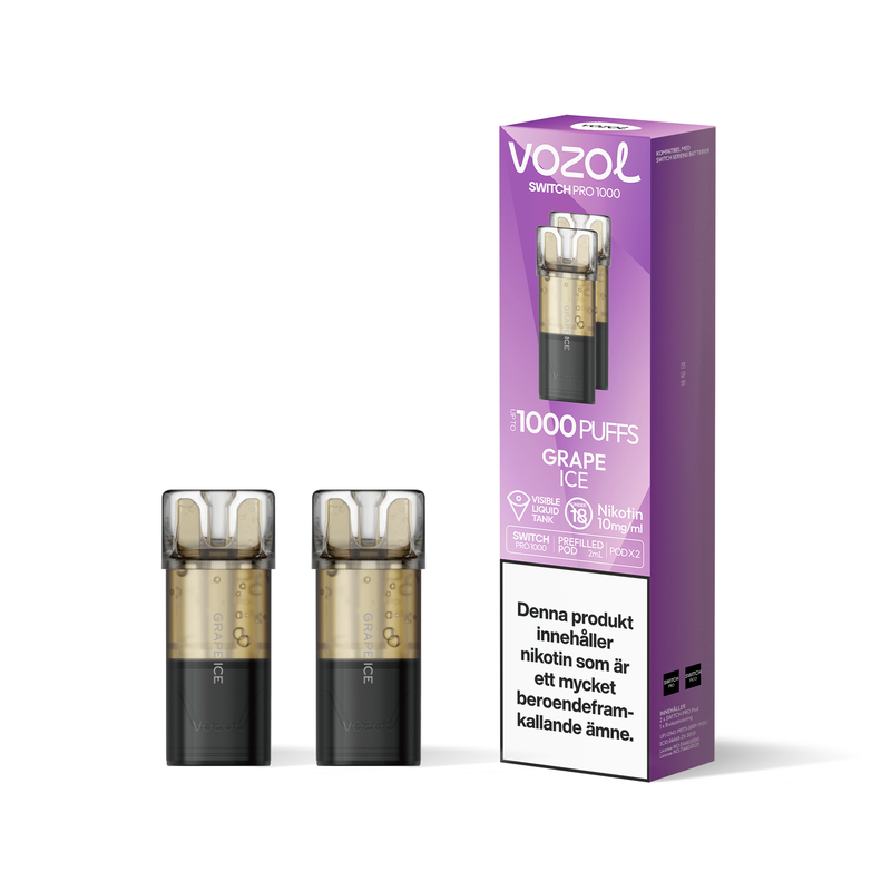 Vozol Switch Pro - Grape Ice 10mg
