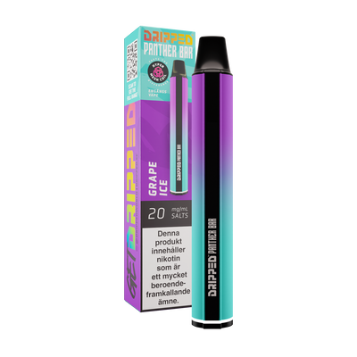 Dripped Panther Bar - Grape Ice 20mg