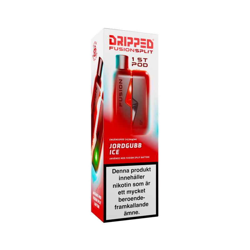 Dripped Fusion Split: Färdigfyllda Poddar