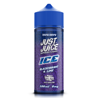 Just Juice - Blackcurrant & Lime Ice 100ml