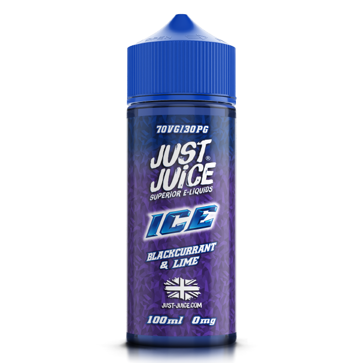 Just Juice - Blackcurrant & Lime Ice 100ml