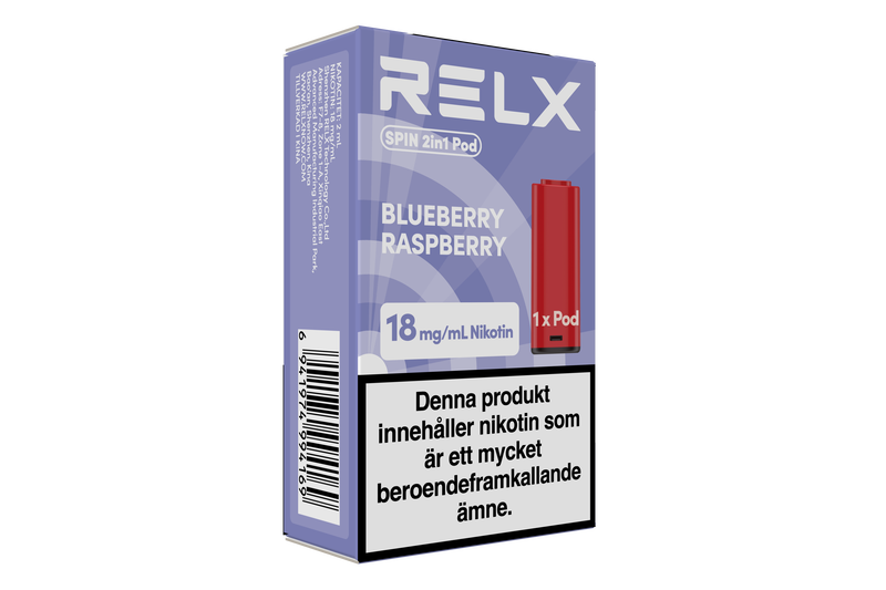 RELX Pod - Blueberry Raspberry 18mg