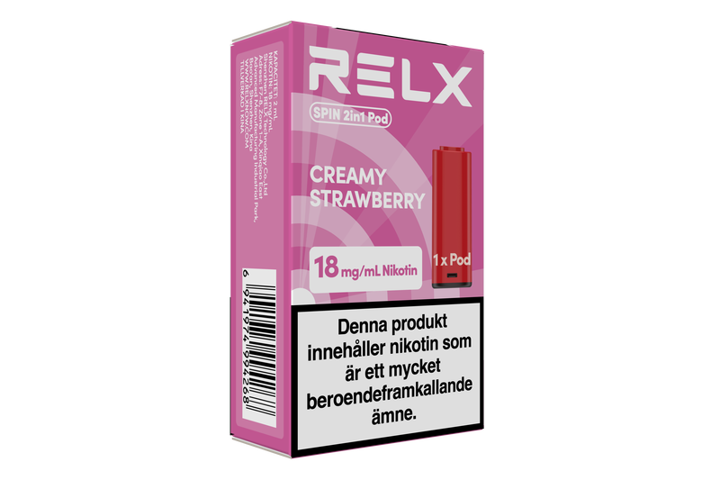 RELX Pod - Creamy Strawberry 18mg