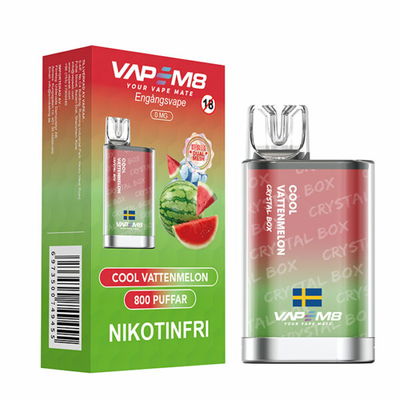VapeM8 - Nikotinfri engångs vape 800 Bloss