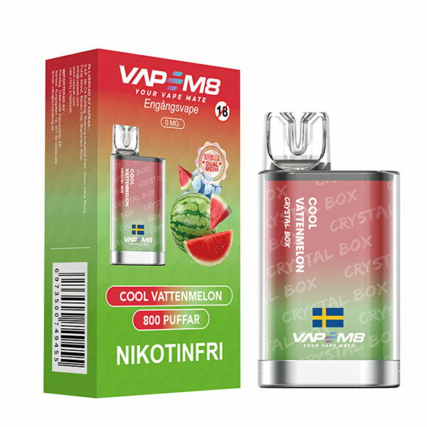 VapeM8 - Nikotinfri engångs vape 800 Bloss