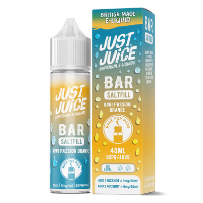 Just Juice Bar - Kiwi Passion Orange 40ml
