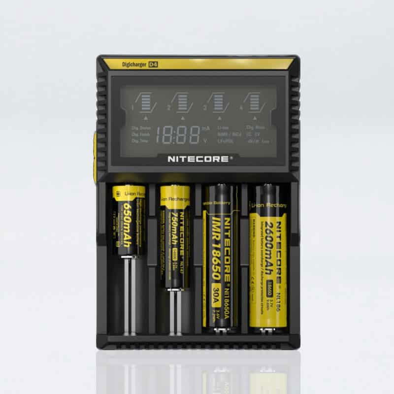 Nitecore - Digicharger D4 Batteriladdare