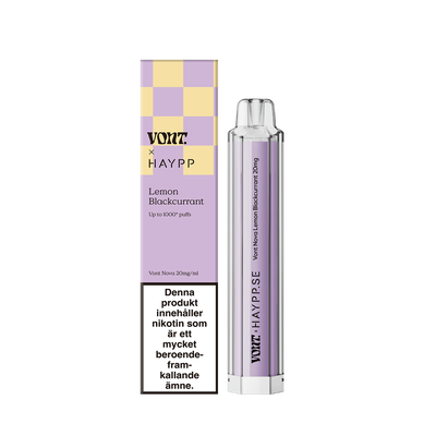 Vont Nova - Lemon Blackcurrant 20mg