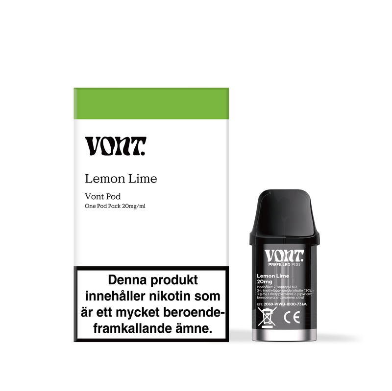 Vont Pod - Lemon Lime 20mg