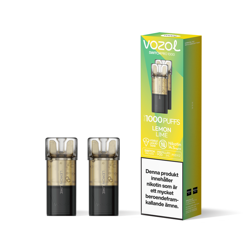Vozol Switch Pro - Lemon Lime 14mg