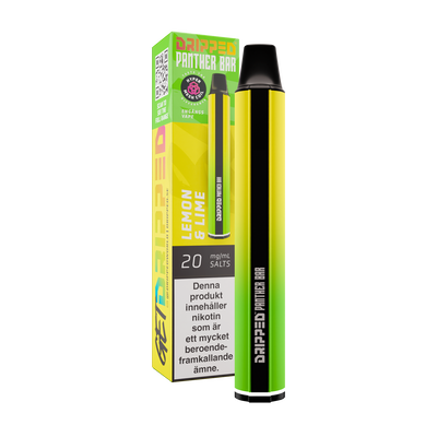 Dripped Panther Bar - Lemon & Lime 20mg
